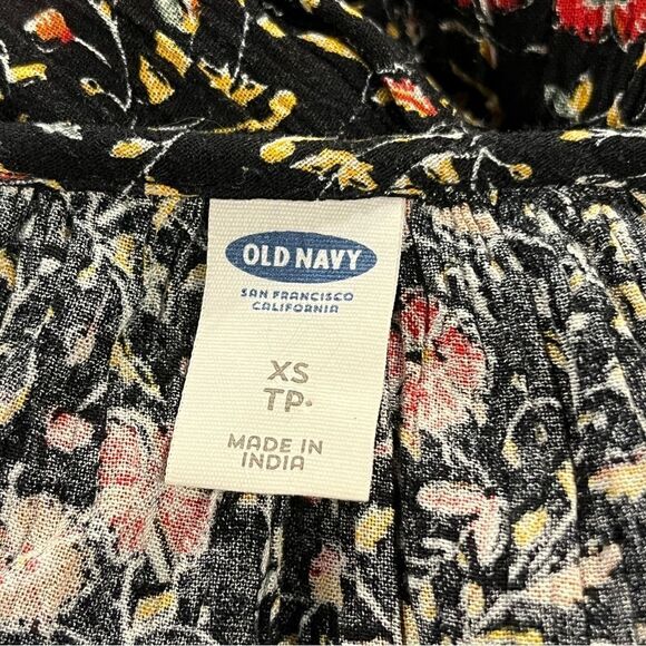Old Navy Floral long sleeve maxi Dress size small - Picture 9 of 12